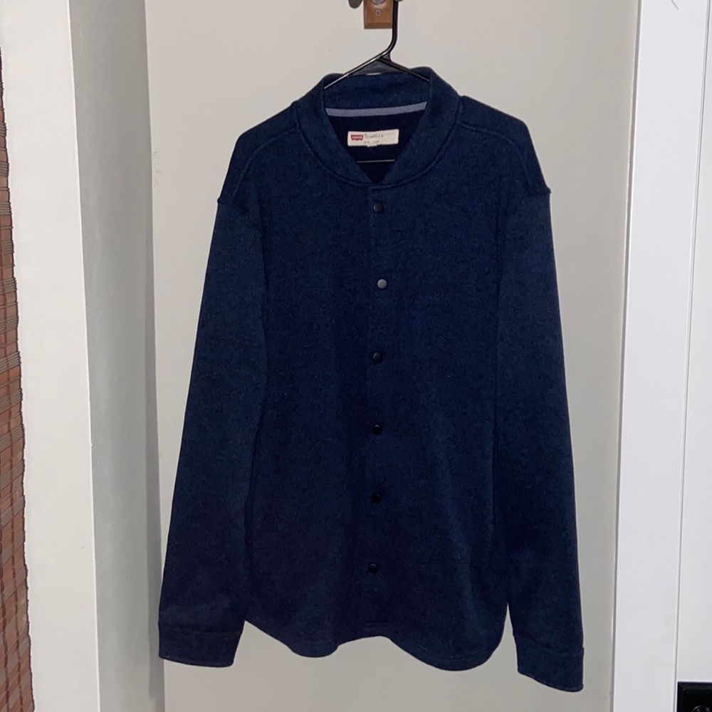 Levi Strauss & Co Cardigan Sweater Navy